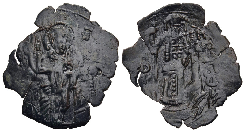 MICHAEL VIII PALAEOLOGUS (1261-1282). Trachy. Constantinople.

Obv: Christ Panto...