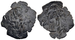 MICHAEL VIII PALAEOLOGUS (1261-1282). Trachy. Constantinople.

Obv: Christ Pantokrator seated facing on throne, raising right hand in benediction.
Rev...