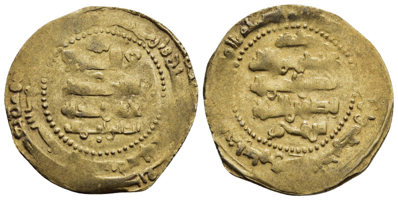 ISLAMIC. Ghaznavids, Ibrahim (AH451-492 / AD1059-1099), GOLD Dinar, AH4xx, Ghazn...