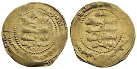 ISLAMIC. Ghaznavids, Ibrahim (AH451-492 / AD1059-1099), GOLD Dinar, AH4xx, Ghazna mint.

Condition: Very fine.

Weight: 3,31g.
Diameter: 25mm.