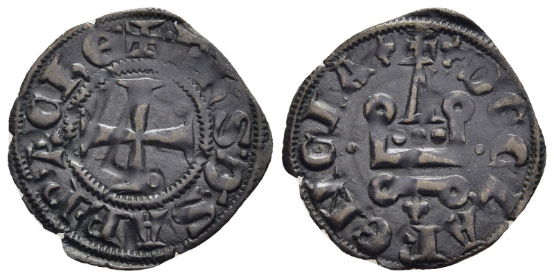 CRUSADER STATES. Frankish Greece. Achaia. Philippe de Savoy (1301-1307). Denier ...