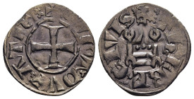 CRUSADER STATES. Frankish Greece. Duchy of Athens. Guy II de la Roche (1287-1308). Denier Tournois, struck under the regency of Helena Angelina Komnen...