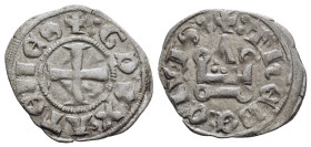 CRUSADER STATES. Frankish Greece. Duchy of Athens. Gui II de La Roche (1287-1308). Denier Tournois. 

Obv: Cross pattée.
Rev: Châtel tournois.

Baker ...