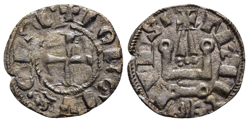 CRUSADER STATES. Lordship of Tinos and Mykonos. George I Ghisi (1303-1311). Deni...