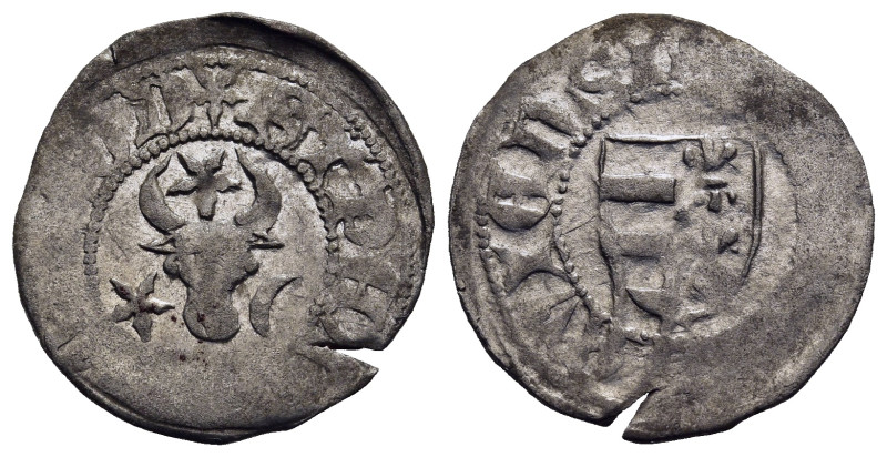 MOLDAVIA / MOLDAU. Petru II Musat (1375-1391). Grosh.

Obv: * SI PETRI WOIWOD...