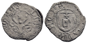 MOLDAVIA / MOLDAU. Iliaș I (1432-1442). Grosh.

Obv: ELIAS WOIWODA.
Head of auroch between rosette and crescent, star between horns.
Rev: ELIAS WO...