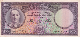 Afghanistan, 100 Afghanis, 1957, XF, p34d