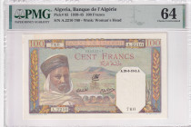 Algeria, 100 Francs, 1939/1945, UNC, p85