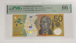 Australia, 50 Dollars, 2018, UNC, p65ax