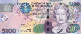 Bahamas, 100 Dollars, 2009, UNC, p76a