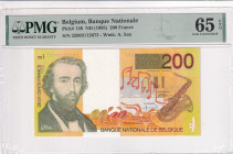 Belgium, 200 Francs, 1995, UNC, p148