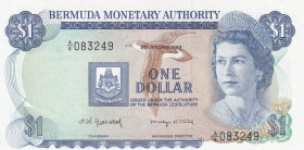 Bermuda, 1 Dollar, 1982, UNC, p28b
