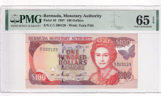 Bermuda, 100 Dollars, 1997, UNC, p49