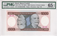 Brazil, 1.000 Cruzeiros, 1981, UNC, p201a