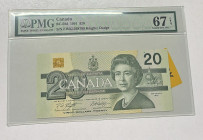 Canada, 2 Dollars, 1986, UNC, p94b