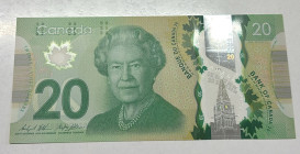 Canada, 20 Dollars, 2012, UNC, p108b