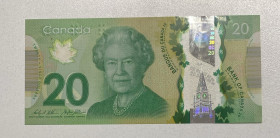 Canada, 20 Dollars, 2012, UNC, p108b
