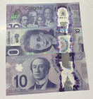 Canada, 10 Dollars, 2013/2018, UNC, p107;p112;p, (Total 3 banknotes)