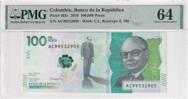 Colombia, 100.000 Pesos, 2019, UNC, p436c