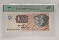 Denmark, 1.000 Kroner, 2006, UNC, p64c