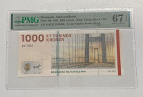 Denmark, 1.000 Kroner, 2012, UNC, p69b