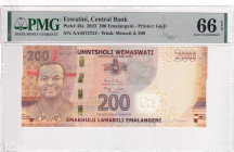 Eswatini(Swaziland), 200 Emalangeni, 2023, UNC, p45a