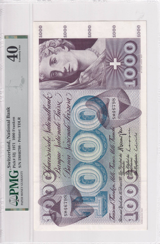 Eswatini(Swaziland), 1.000 Franken, 1971, XF, p52j

PMG 40

Estimate: USD 60...