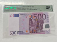 European Union, 500 Euro, 2002, AUNC(+), p7x