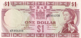 Fiji, 1 Dollar, 1974, AUNC(-), p71a