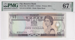 Fiji, 1 Dollar, 1987, UNC, p86a