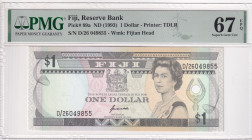 Fiji, 1 Dollar, 1993, UNC, p89a