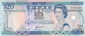 Fiji, 20 Dollars, 1992, UNC, p95a