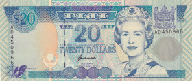 Fiji, 20 Dollars, 1996, p99b