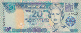 Fiji, 20 Dollars, 2002, UNC, p107a
