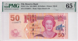 Fiji, 50 Dollars, 2007, UNC, p113a
