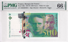 France, 500 Francs, 1994/1995, UNC, p160a