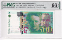 France, 500 Francs, 1994/1995, UNC, p160a