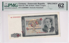 Germany - Democratic Republic, 50 Mark, 1964, UNC, p25s, SPECIMEN