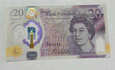 Great Britain, 20 Pounds, 2018, UNC, p396