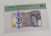 Great Britain, 20 Pounds, 2020, UNC, p396a