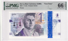 Great Britain, 1 Unit, 2021, UNC, TEST NOTE