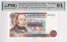 Great Britain, UNC, TEST NOTE