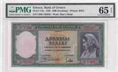 Greece, 1.000 Drachmai, 1939, UNC, p110a