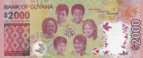 Guyana, 2.000 Dollars, 2021, UNC, p42a