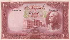 Iran, 100 Rials, 1938, UNC, p36Aa
