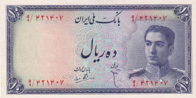 Iran, 10 Rials, 1948, UNC(-), p47