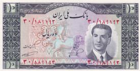 Iran, 10 Rials, 1953, UNC, p59