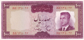 Iran, 100 Rials, 1965, UNC, p78b