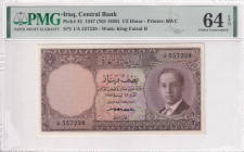 Iraq, 1/2 Dinara, 1959, UNC, p43a