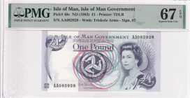 Isle of Man, 1 Pound, 1983, UNC, p40c